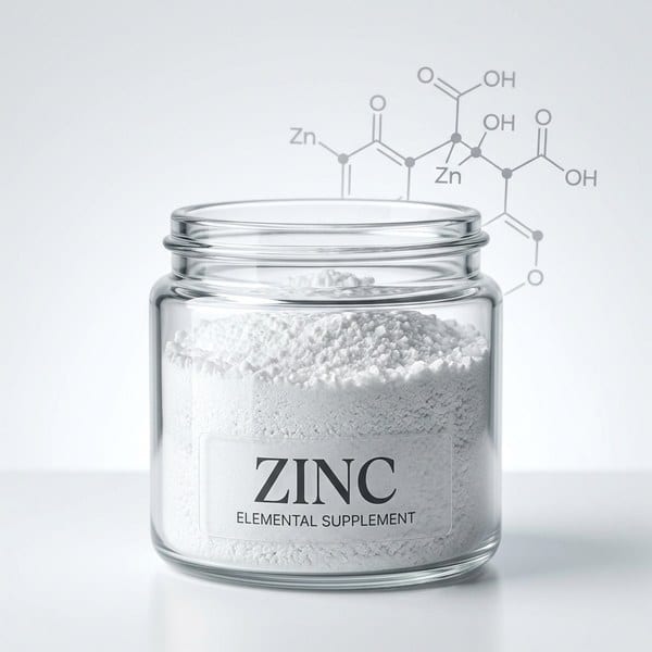 Zinc — ingrediente natural de Testorex